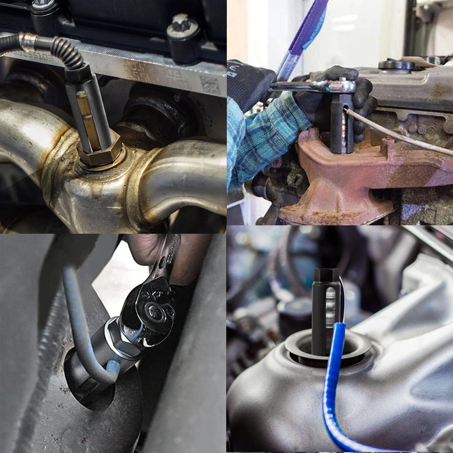 1 2 Drive Car Lambda Oxygen Sensor Open Socket Wrench Removal Hand Tool 22mm UK — image 8