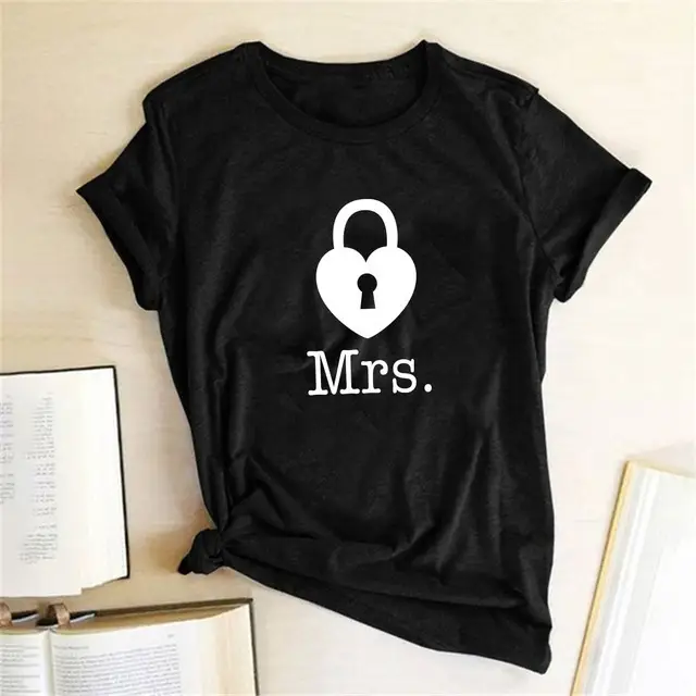 Casual Plus Size Loose Couple Printing Men's And Women's T Shirt