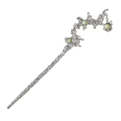 Korean Premium Feeling Moonstone Metal Hairpin - Moonstone Hairpin - View 1