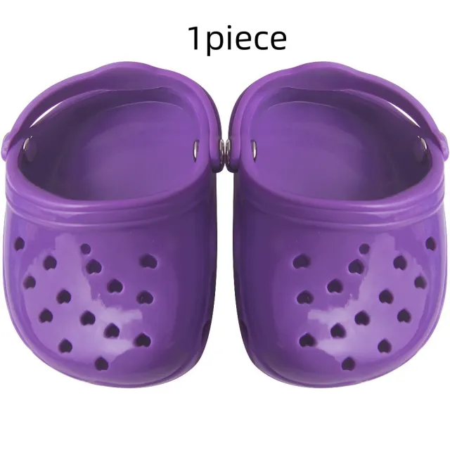 Dog Hole Shoe Wear resistant Silicone Purple - Shop at LoveMi