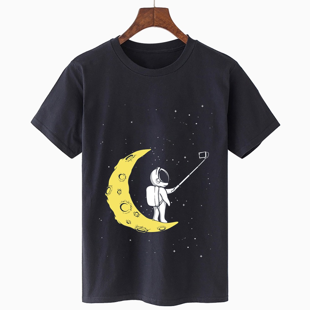 Title 4, Camiseta oversized com estampa de estrelas, gol...