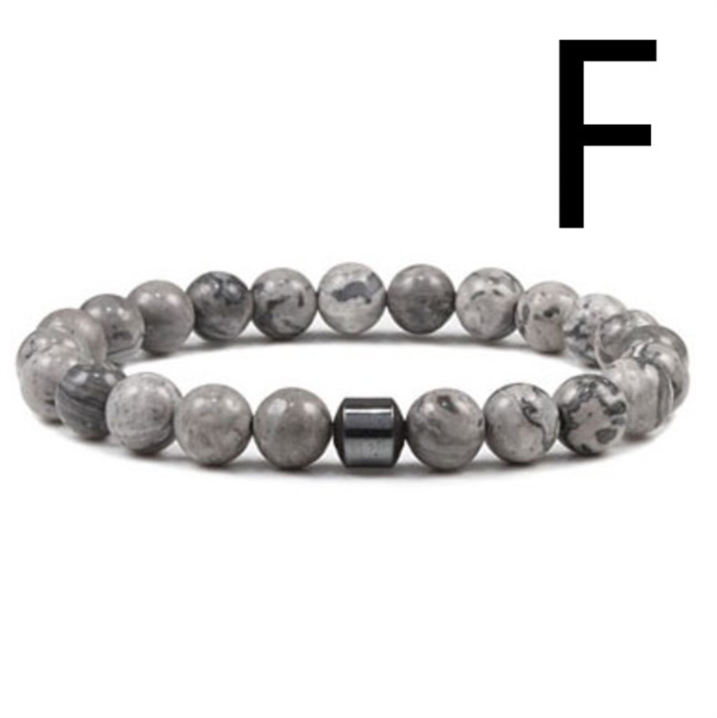 Volcanic Stone Yoga DIY Agate Bead Bracelet