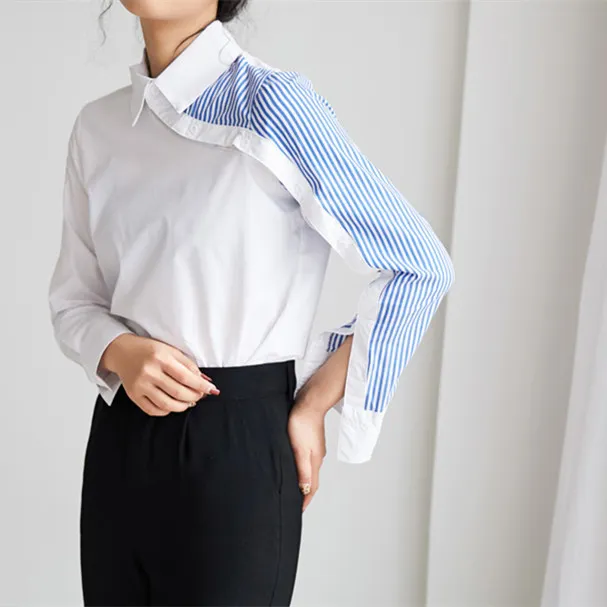 Irregular Design Heart Machine Shirt Picture Color M - Shop at LoveMi