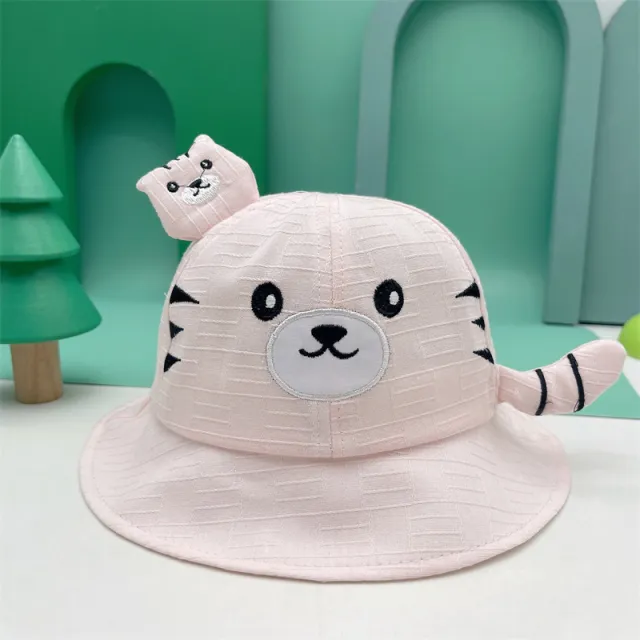 New Baby Outdoor Cartoon Sun Hat Light Pink - Shop at LoveMi