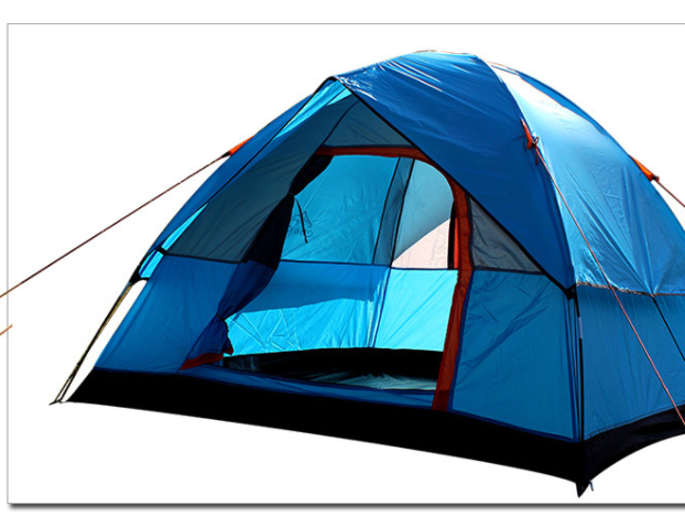 Tent 4 People To Build A Double Deck Family Outdoor Camping Travel Tent 6