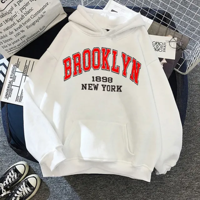 Printed Sports Plus Fleece Hooded Sweatshirt 1 Style 3Xl - Shop at LoveMi