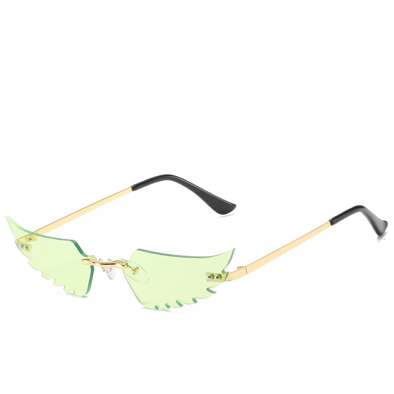 Title 5, Modische Hip-Hop-Wing-Sonnenbrille für Damen. D...