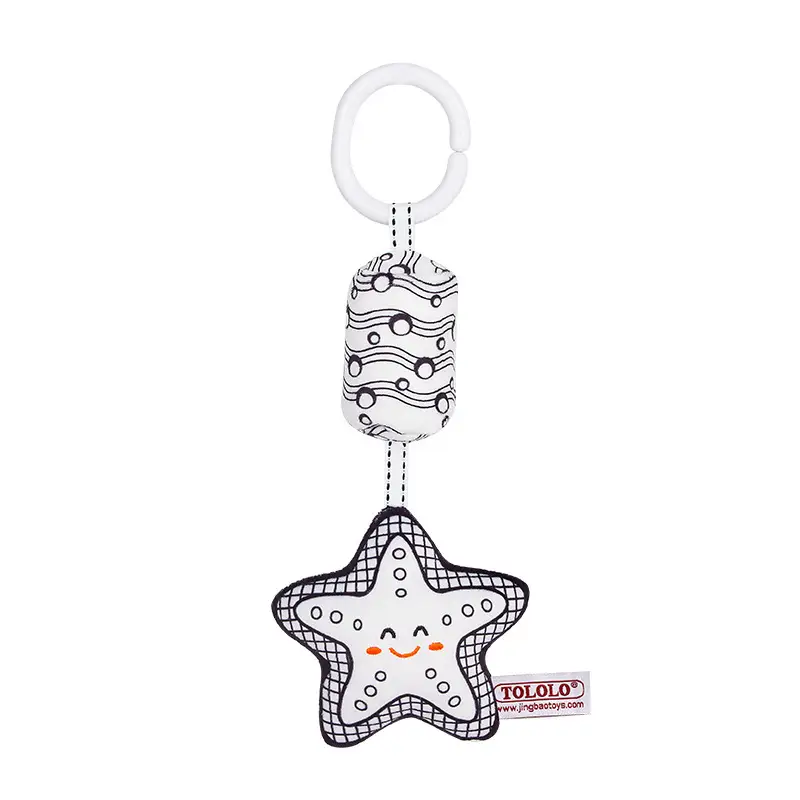 Newborn Early Education Toys Visually Inspire Stroller Pendant