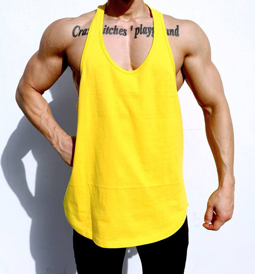 Men's Sports Fitness Breathable Loose Vest