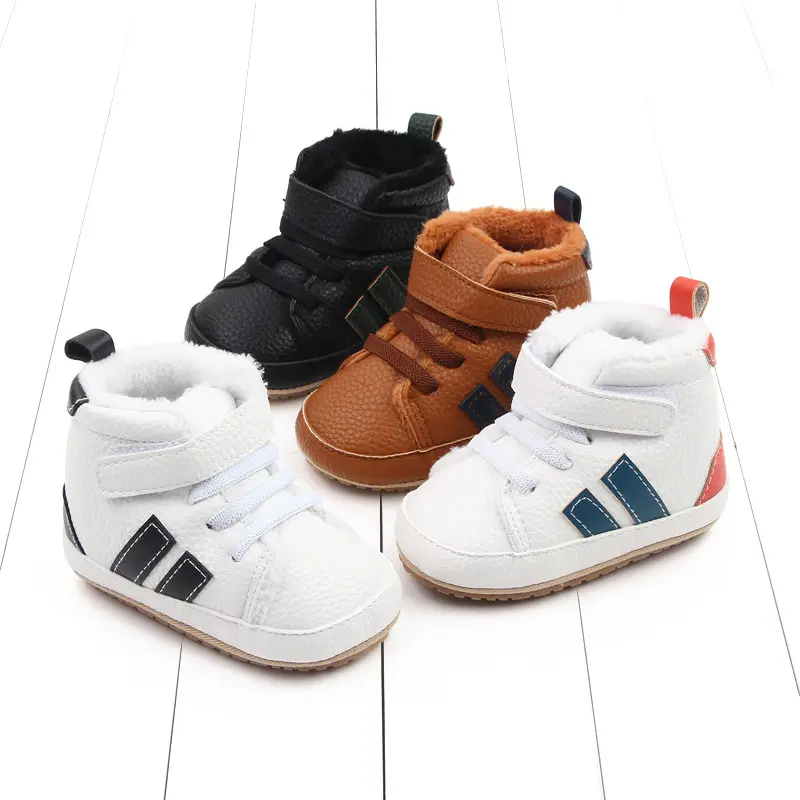 Sports Soft-sole Cotton Shoes High-top Baby Baby's