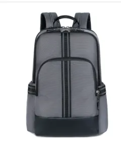 Business Simple Backpack Multifunctional Fashion Student - Grey - View 1