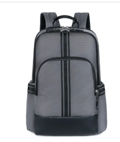 Business Simple Backpack Multifunctional Fashion Student - Grey