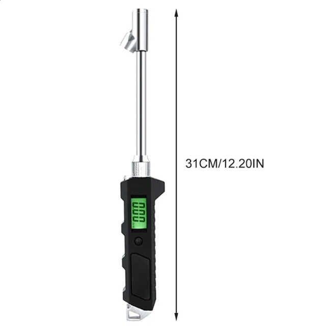 Digital Tyre Pressure Gauge 230 PSI RV Heavy Duty Dual Head For Truck Car LCD UK — image 7