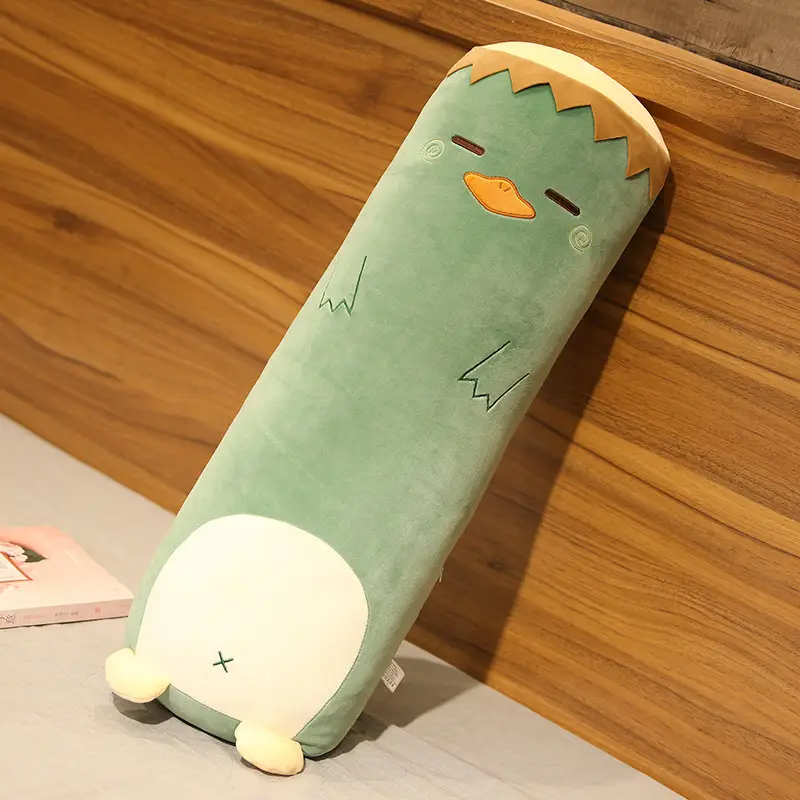 Cartoon Animal Long Pillow Penguin Doll