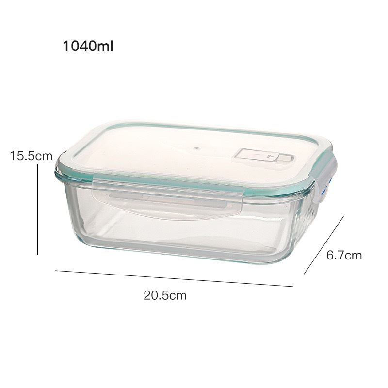 Title 10, Glass Lunch Box Microwave Lunch Box Separation ...