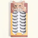10Pairs Of Eyelashes Cat Box