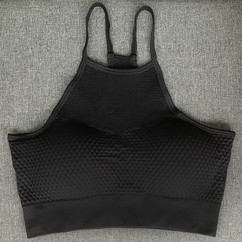 Title 5, Shockproof gathered yoga sports bra