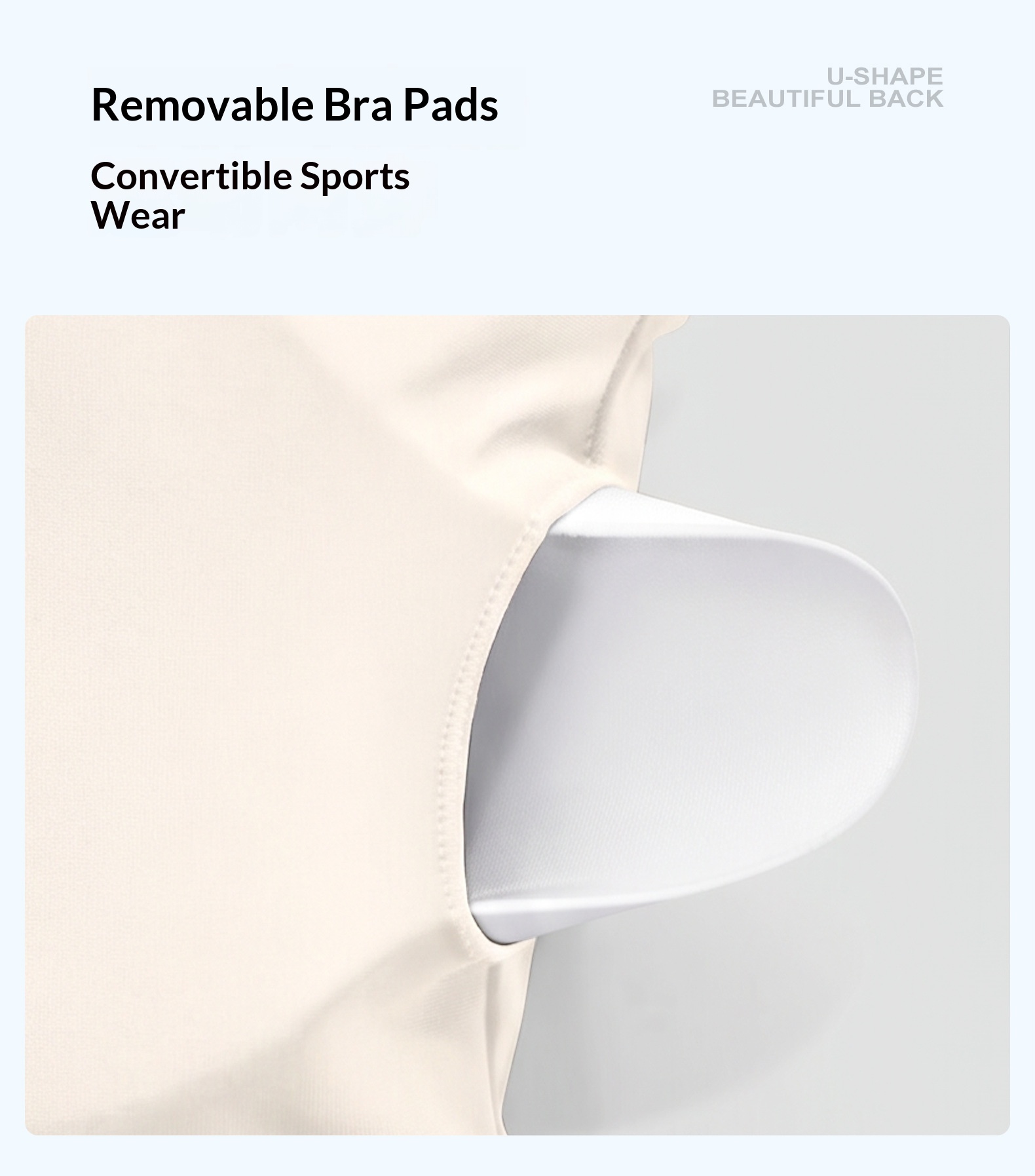 Women's Yoga Sports Fitness Bra With Thin Straps, High Impact Shockproof, Anti-Sagging & Back Beautifying Followed Stores 9
