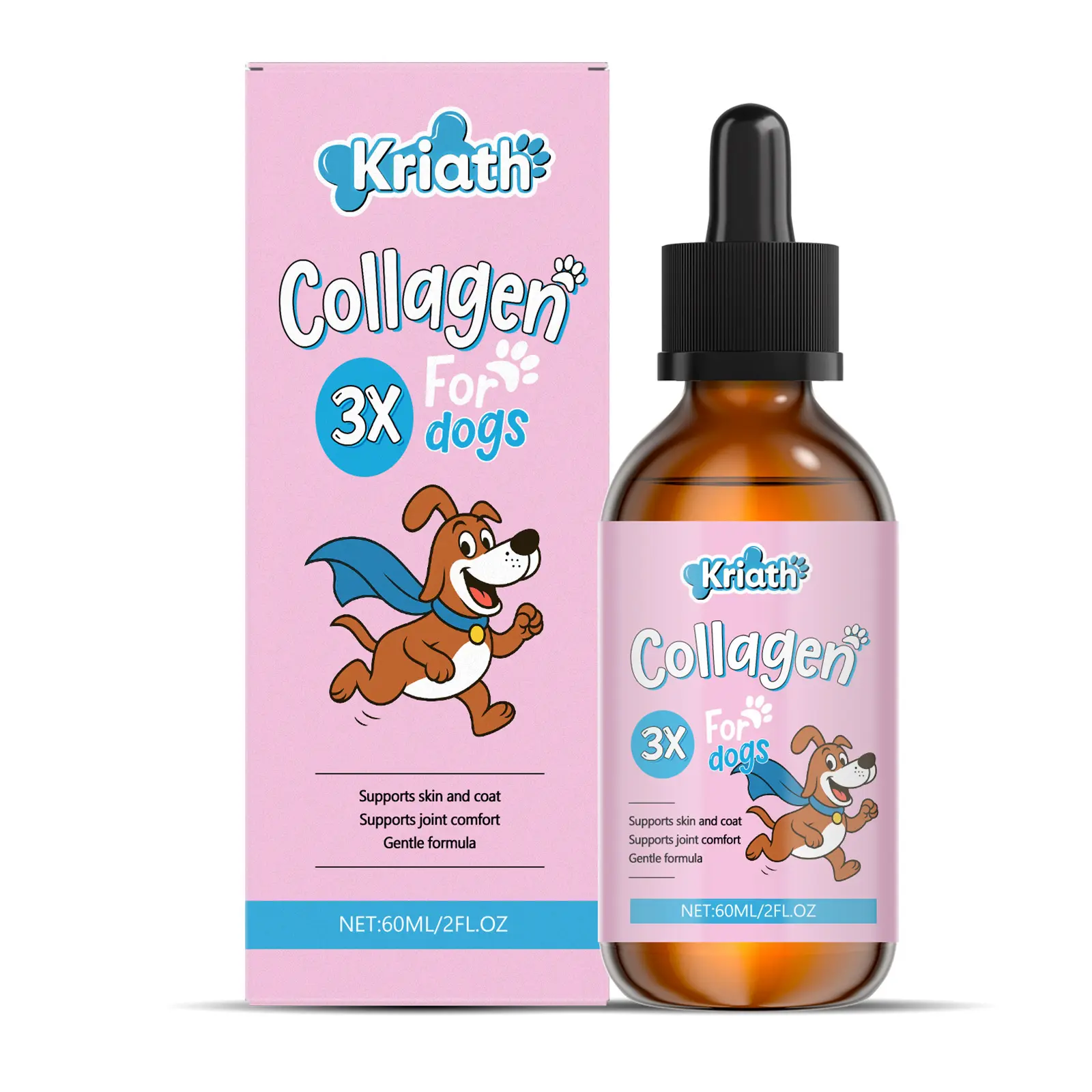 Kriath Pet Nutritional Drops - Gentle Formula