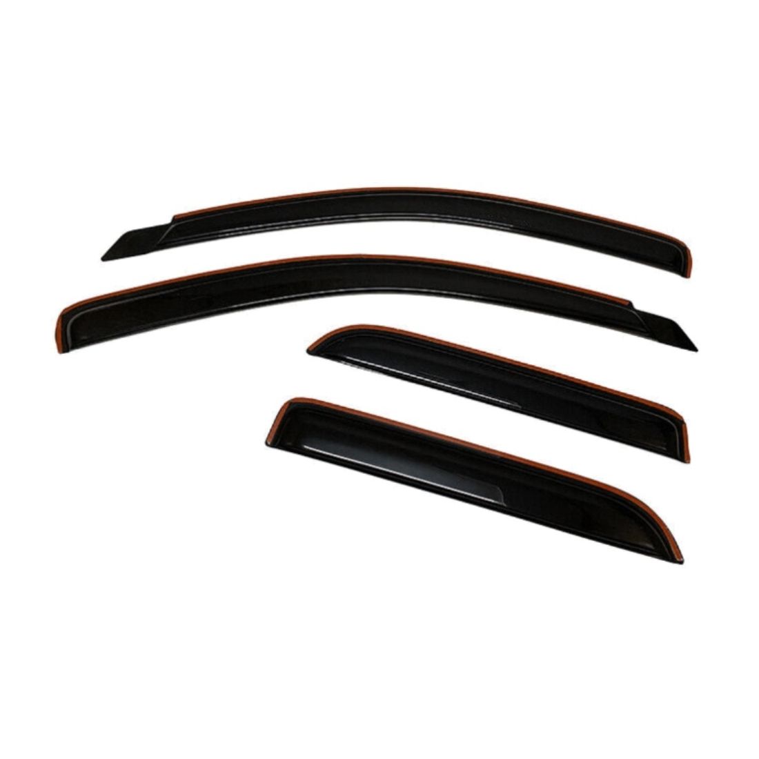 IN-CHANNEL Window Visors Sun Vent Guard For 1500 2500 3500 Quad Cab — foto 3