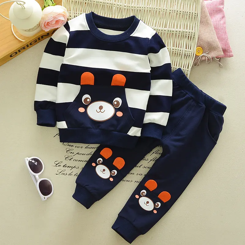 Children's Clothing Suit Boys and Girls Virgin Baby Cartoon