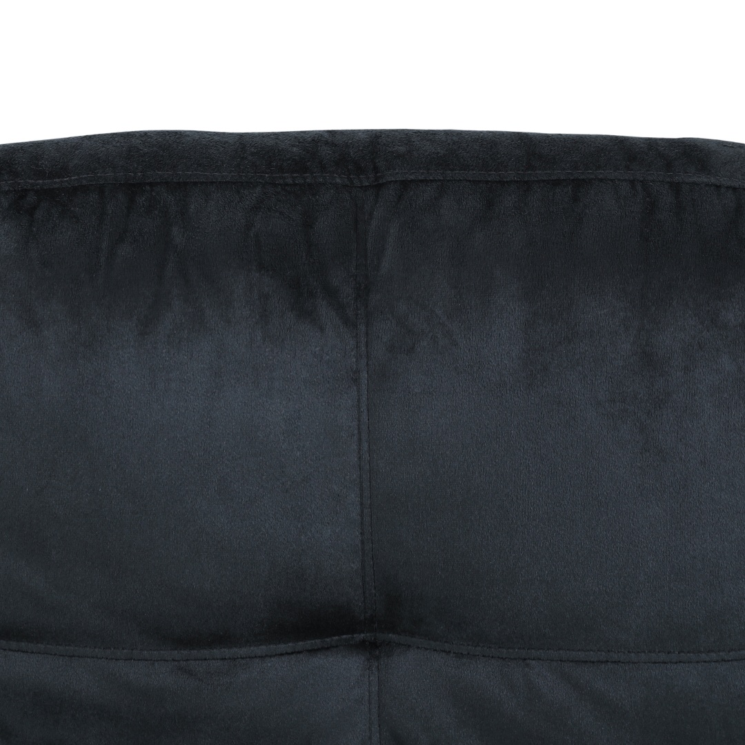 Pickup Only--Dark Blue And Brown Color Lint And PVC 3-Piece Couch Living Room Sofa Set