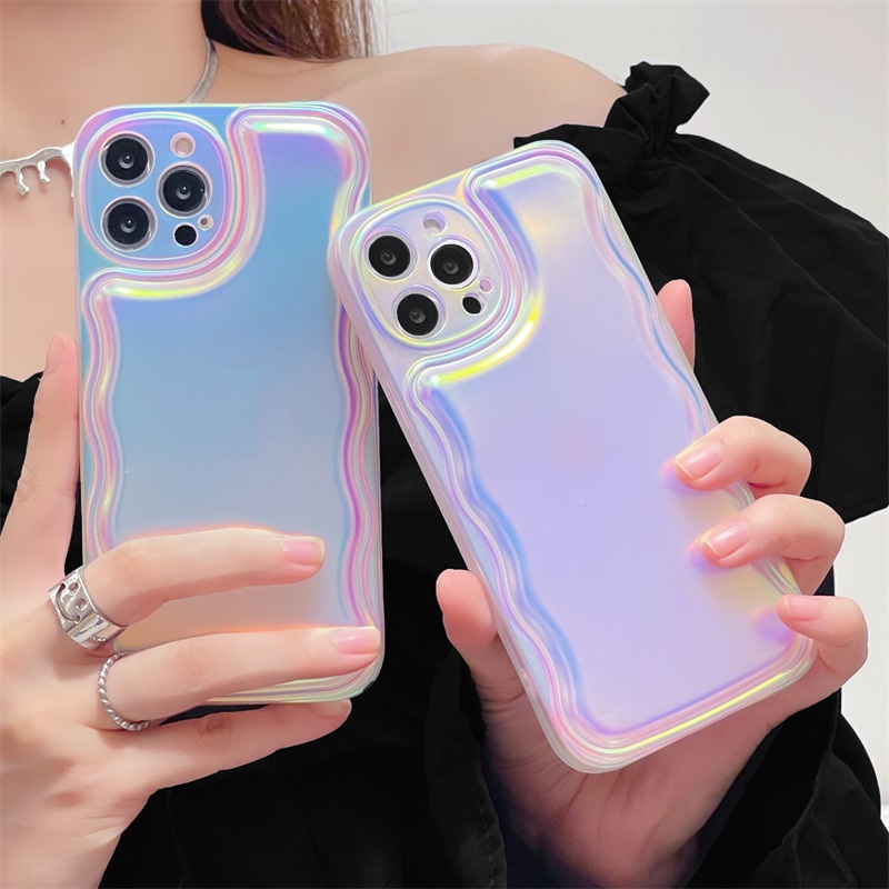 Premium Back Cover Type Aurora Laser Mobile Phone Soft Shell - Image 5