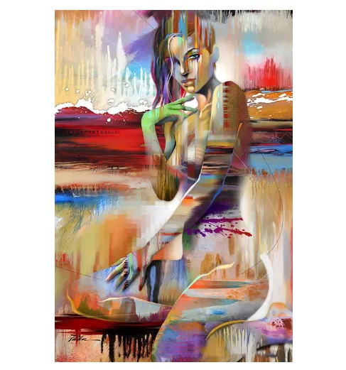 Abstract art beauty decorative painting Dm0261 - Shop at LoveMi
