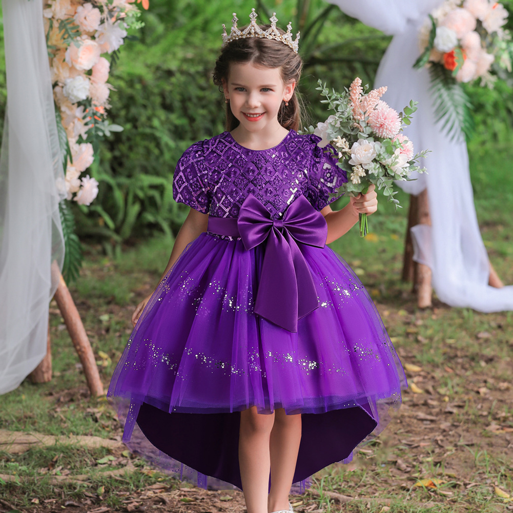 Title 5, Childrens Dress Princess Dress Sequined Perfor...