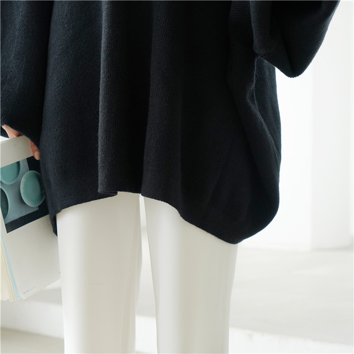 Title 8, Loose Mid Length Knitted Pullover Sweater