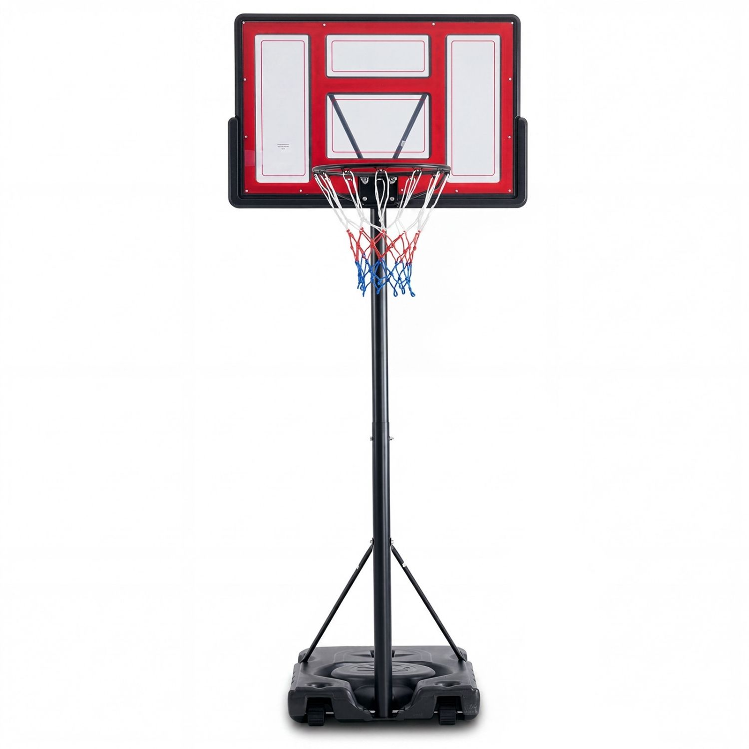 Adjustable Portable Basketball Hoop For Kids Youth Adults, Indoor Outdoor Training Practice With Sturdy Stand