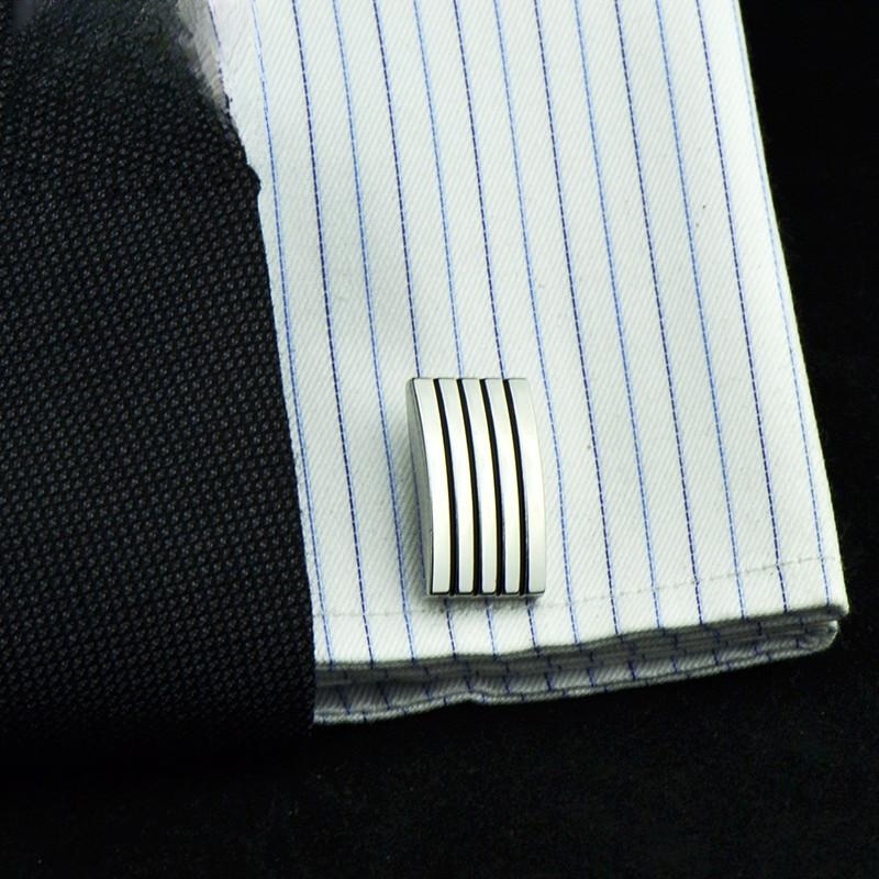 Metal Cufflinks French Shirt Cuff Buttons — foto 7