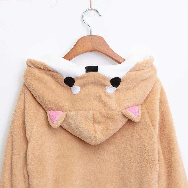 Title 2, Shiba Inu theme hooded jacket anime sweater