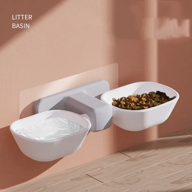 Automatic Feeder Pet Double Bowl