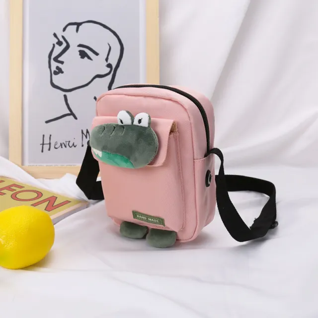 New Mobile Phone Diagonal Shoulder Bag Pink - Shop at LoveMi