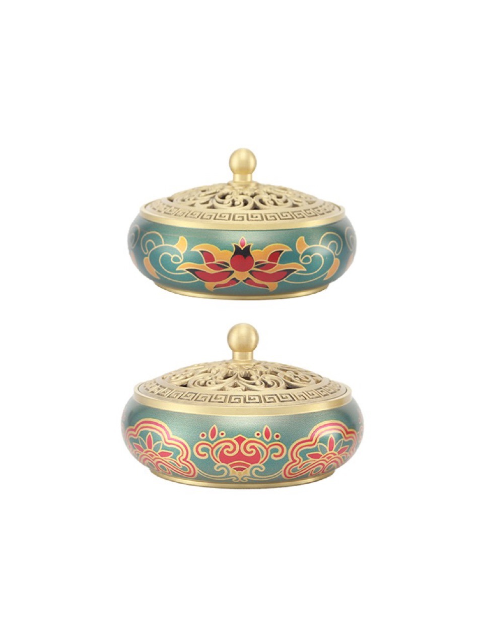 Title 5, Enamel Pure Incense Coil Burner