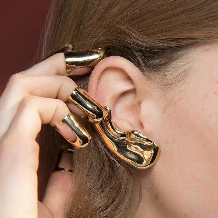 Small Opening Copper Nail Ring Set