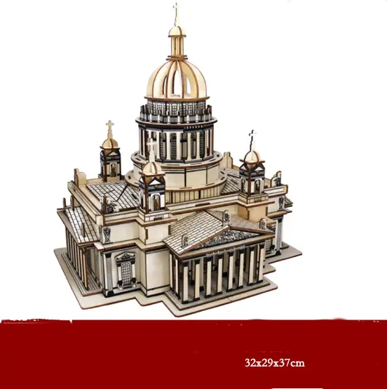 Dream Villa Laser Cutting 3d Wood