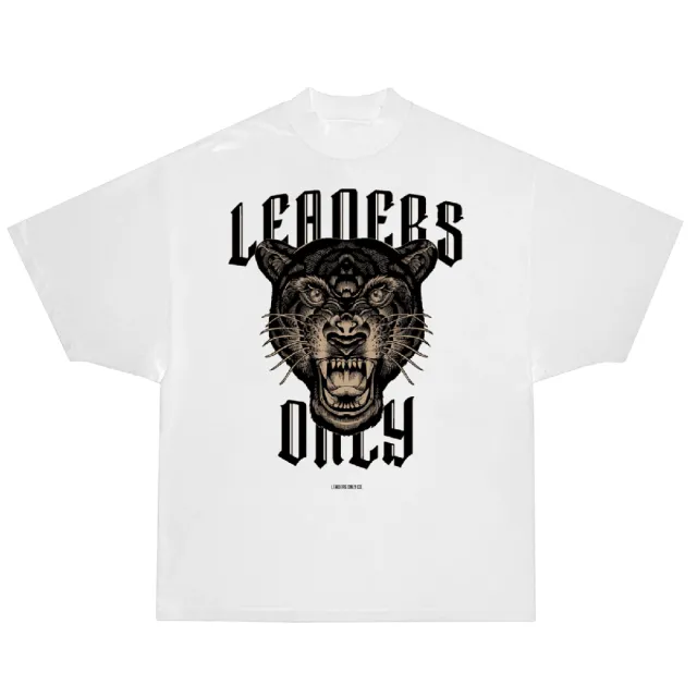 Leopard Printed Men's Short Sleeves White - Shop at LoveMi