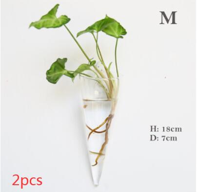 Модная настенная стеклянная ваза для цветов, террариум, настенный аквариум, контейнер для цветов, горшки для цветов, украшение для дома и сада
