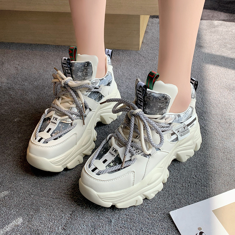 Casual Breathable Platform Student Running Sneakers