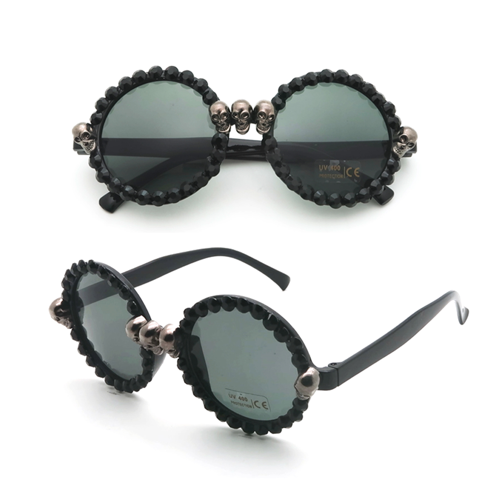 Round Skull Sunglasses