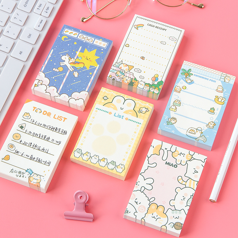 Creative Cute Cartoon Sticky Note Sticker
