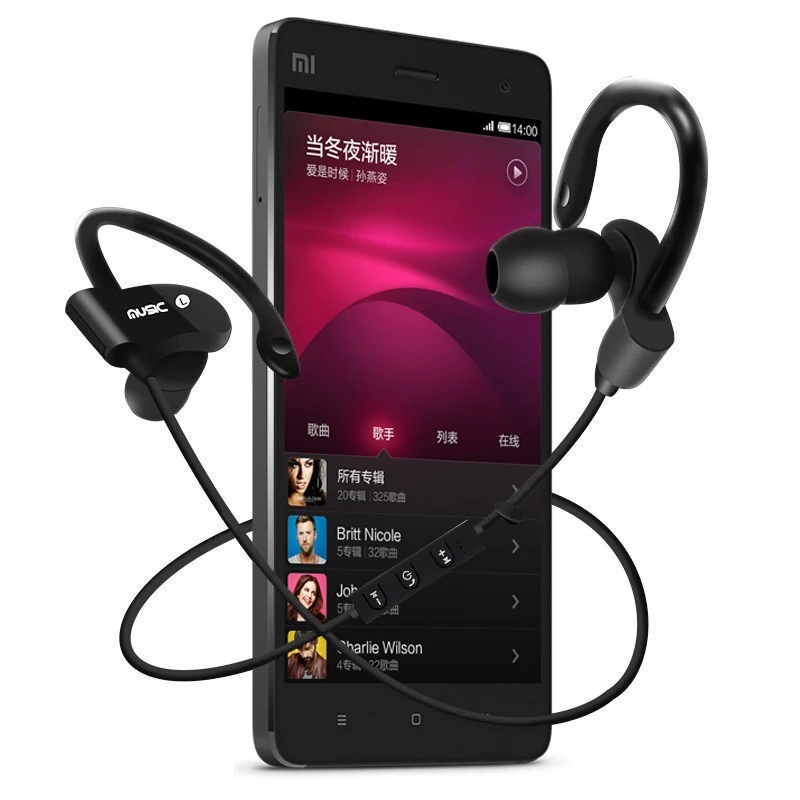 Wireless Bluetooth Earphone Sport Neck Hanger - Image 4