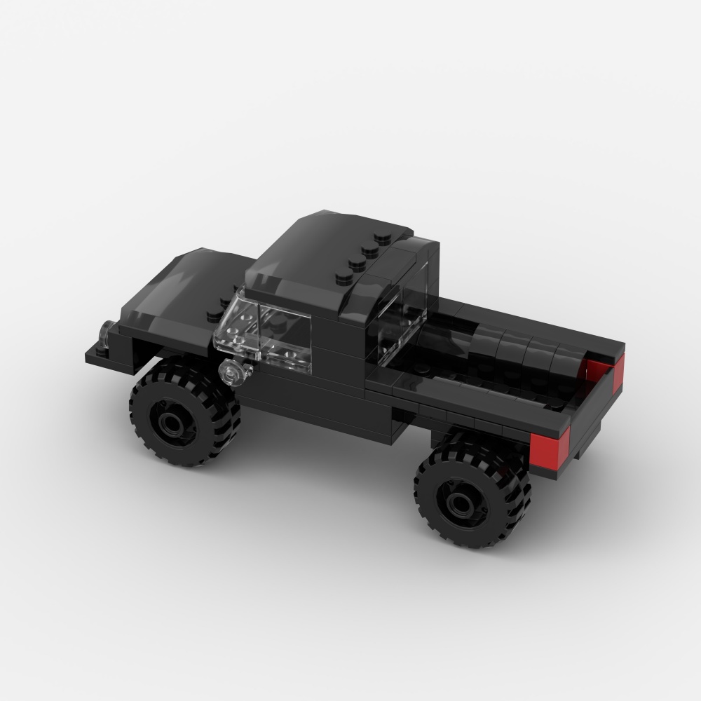 85PCS DIY Building Bricks For Kids And Adults Toyota Hilux — foto 2