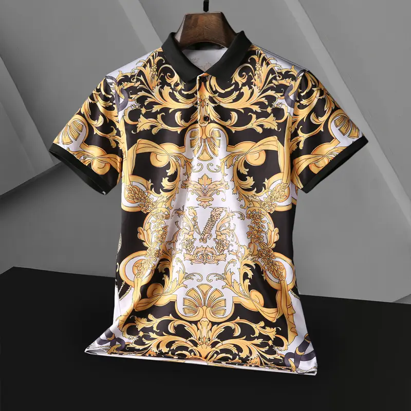 Summer Men's Fashion Casual Short Sleeve T-Shirt