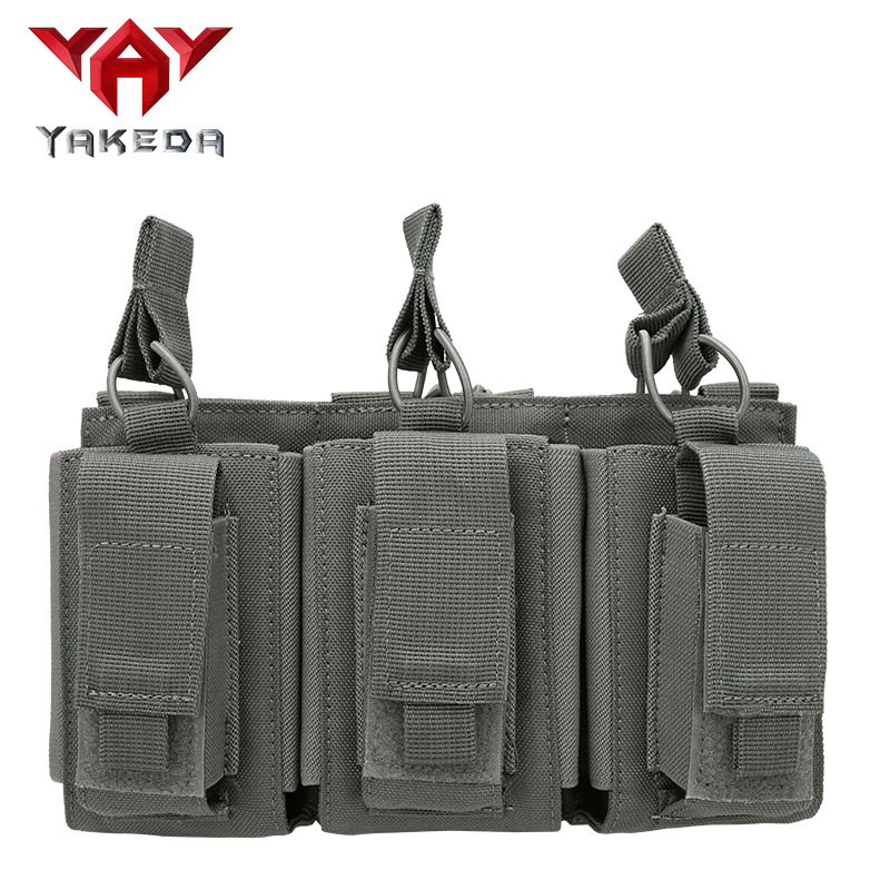 Title 6, Tactical Triplet Accessory Bag 1000D Egg Clip B...