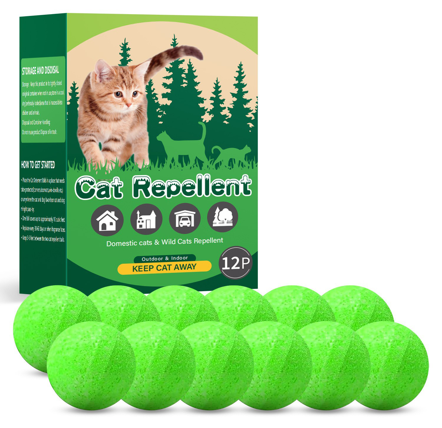 Natural Peppermint Oil Cat Repellent