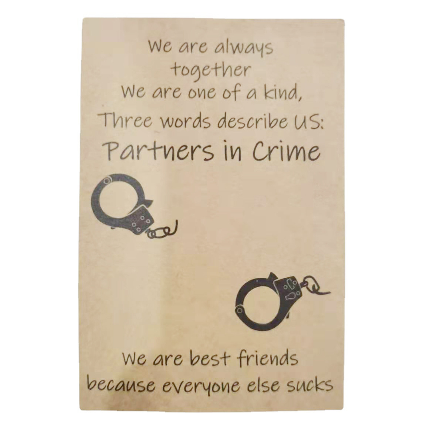 Couple Bracelet European And American Personality Creative Alloy