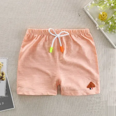 Season New Children's Slub Cotton Casual Shorts